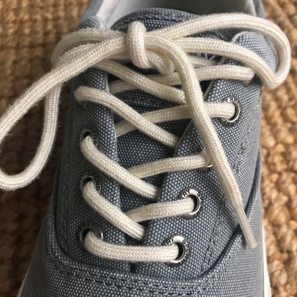 Euc Sperry Striper Sneaker With Memory Foam - image 7